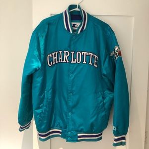 COPY - CHARLOTTE HORNETS SATIN JACKET!
